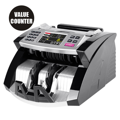 Dinar IQD Iraq Money Counter TFT Screen SGD Currency Counting Machine With Denomination